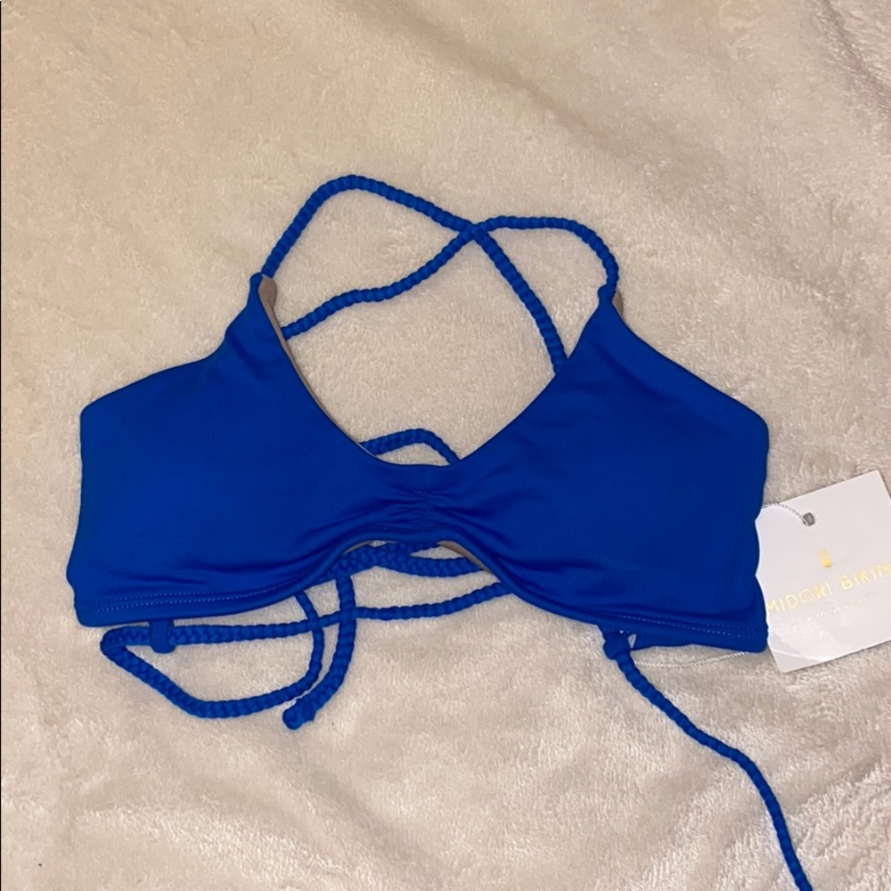 Midori Blue “Ocean” Keira Top XS NWT